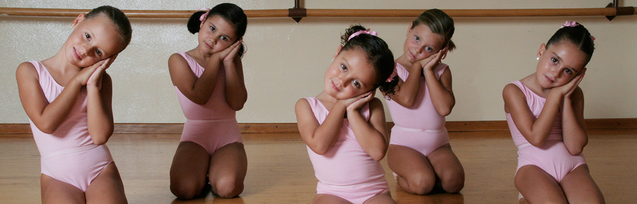 Clase de ballet para niños